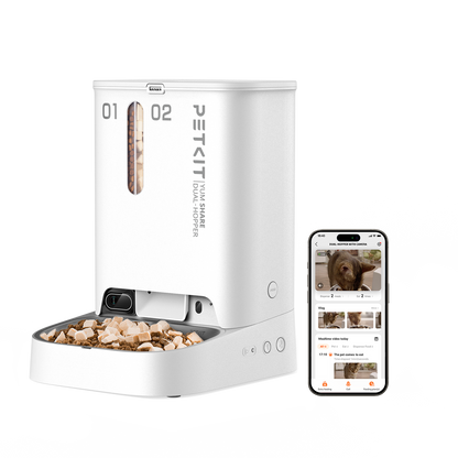 YumShare Dual-hopper Automatic Feeder with Camera